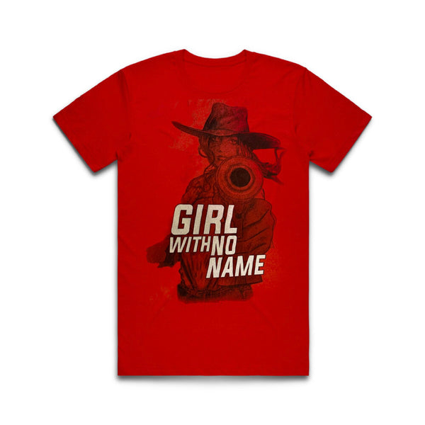 GIRL WITH NO NAME - Pointed Gun Tee – Legion M Shop