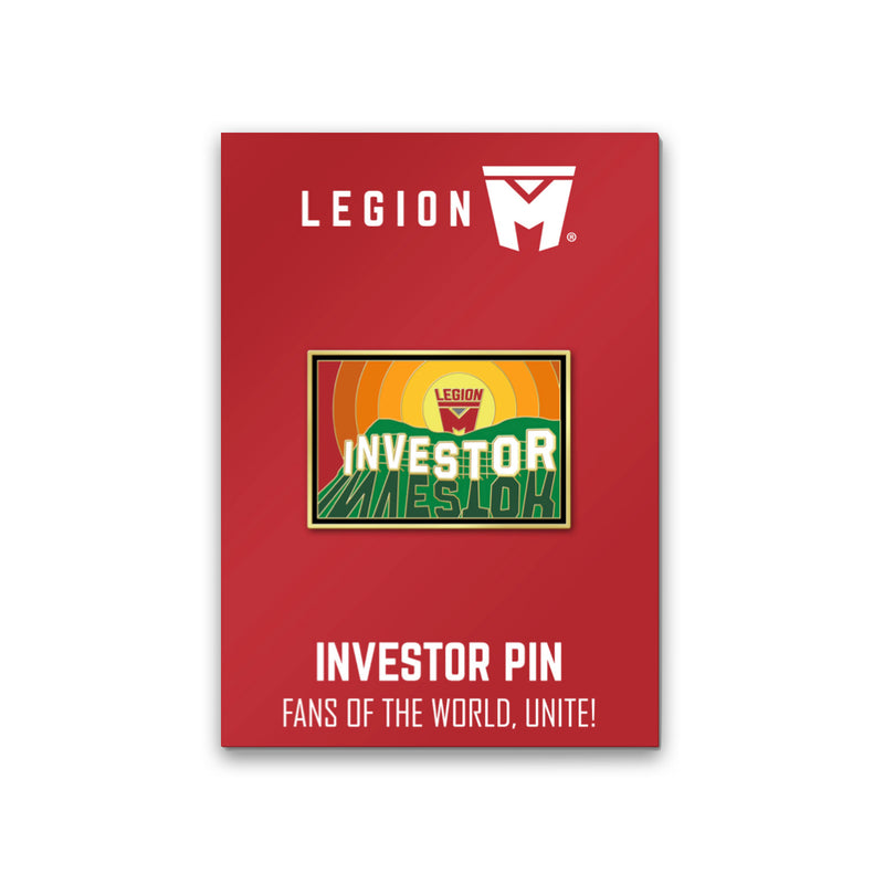 LEGION M - Round 3 Investor Pin - Gold Mountain