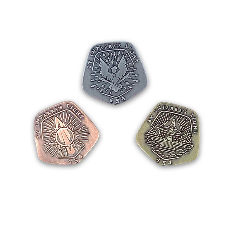 THE EMPEROR'S BLADES - Annurian Empire Coin Set - Limited Edition