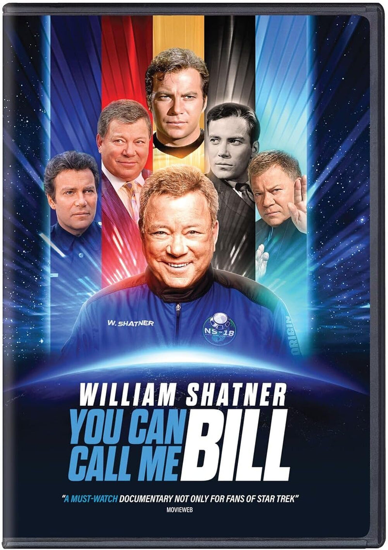 WILLIAM SHATNER: YOU CAN CALL ME BILL - DVD - Autographed Edition