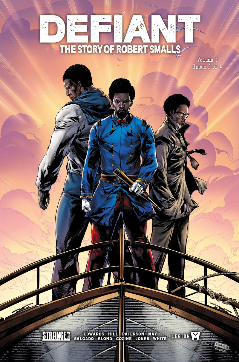 DEFIANT: The Story of Robert Smalls - Comic Book Issue #1-4 Package (Retail Cover)