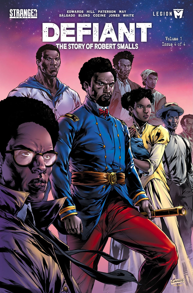 DEFIANT: The Story of Robert Smalls - Comic Book Issue #1-4 Package (Retail Cover)