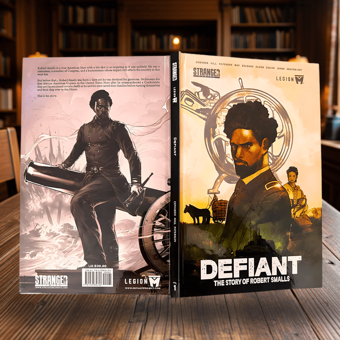 DEFIANT - The Story of Robert Smalls - Graphic Novel (HARDCOVER ...