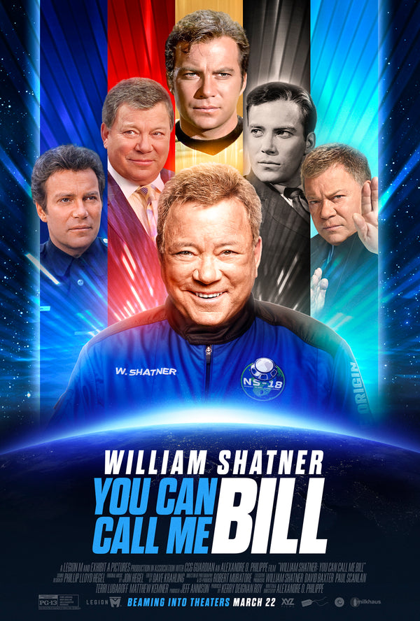 WILLIAM SHATNER: YOU CAN CALL ME BILL - One-Sheet Theater Poster (SHIPPING INCLUDED)