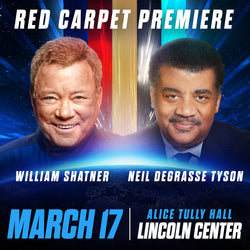 WILLIAM SHATNER: YOU CAN CALL ME BILL - Event Ticket - NYC Premiere ELITE VIP