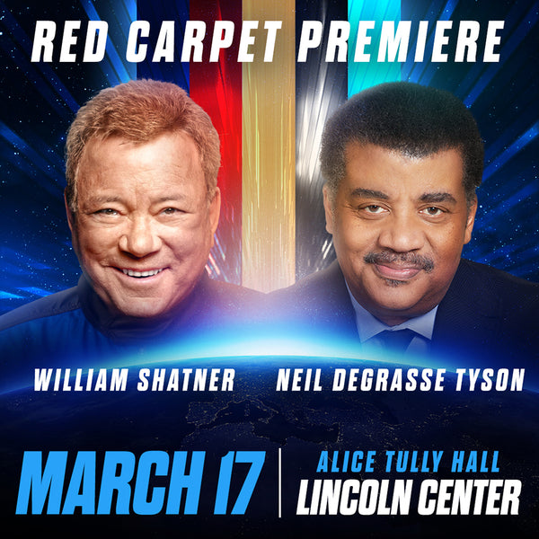 WILLIAM SHATNER: YOU CAN CALL ME BILL - Event Ticket - NYC Premiere VIP