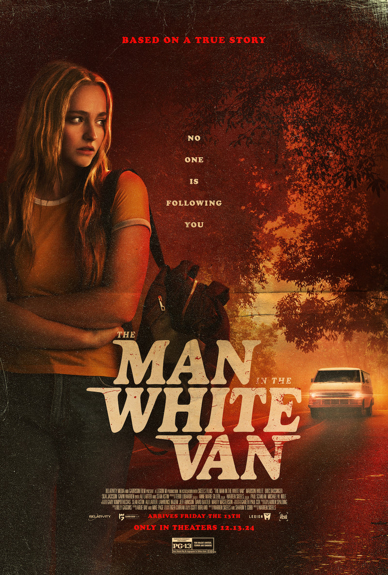 THE MAN IN THE WHITE VAN - One-Sheet Theater Poster (Round 9 Welcome Gift)