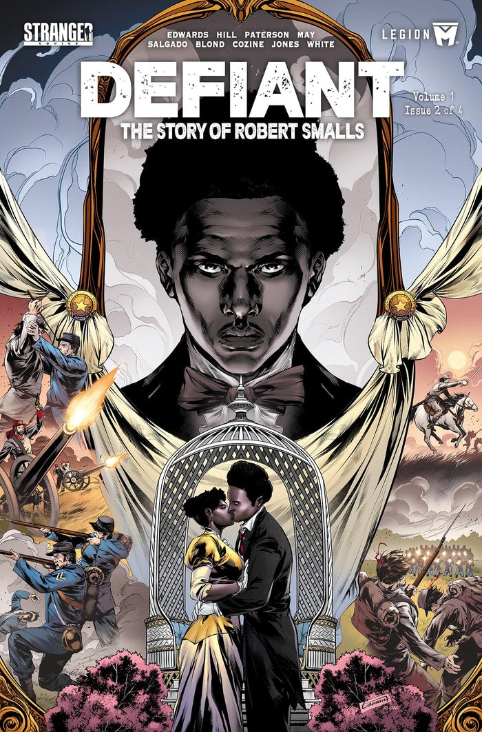 DEFIANT: The Story of Robert Smalls - Comic Book Issue #1-4 Package (Retail Cover)