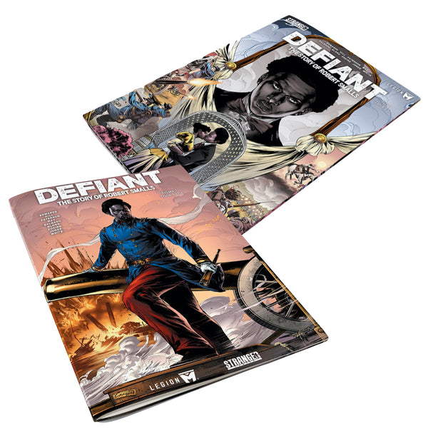 DEFIANT - The Story of Robert Smalls - Comic Book Issue #1 and #2 (Round 9 Welcome Gift)