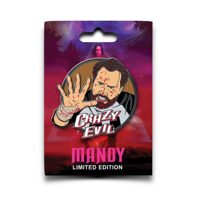 MANDY - 5 Years of Crazy Evil Pin
