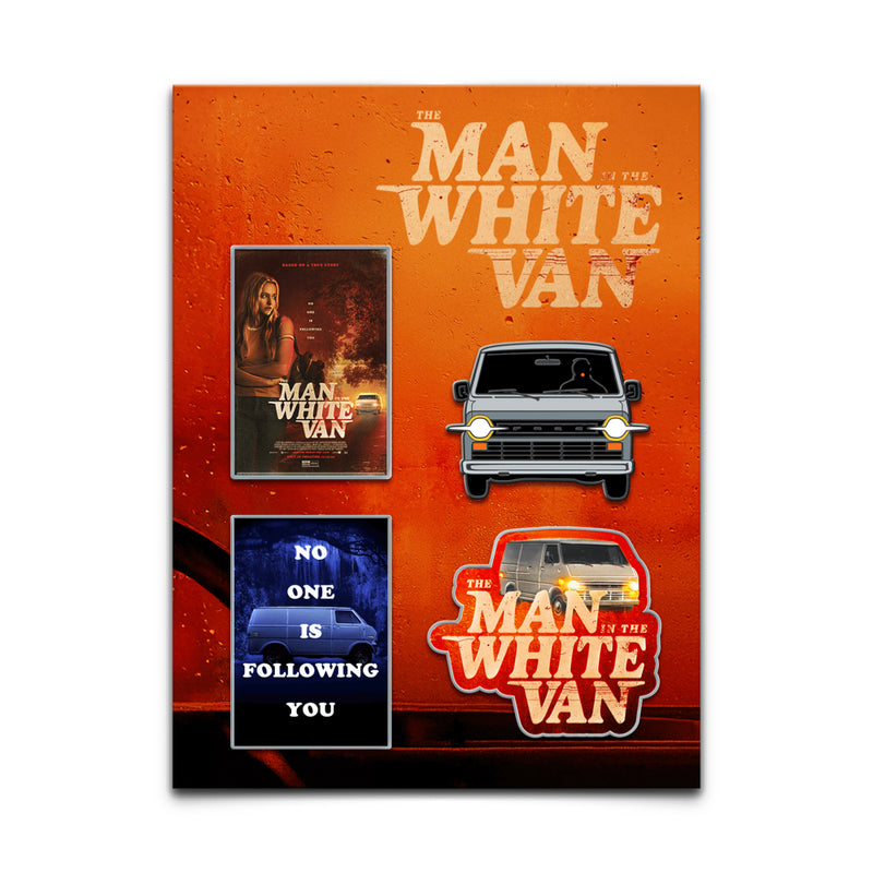 THE MAN IN THE WHITE VAN - Limited Edition Pin Set (Round 9 Welcome Gift)