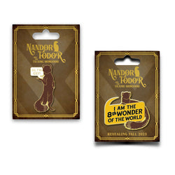 NANDOR FODOR AND THE TALKING MONGOOSE - Hi I'm GEF and 8th Wonder Pin Bundle (Round 9 Welcome Gift)