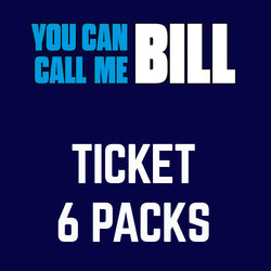 WILLIAM SHATNER: YOU CAN CALL ME BILL - Movie Ticket 6 Packs - Silver Pin Set (PRE-ORDER)