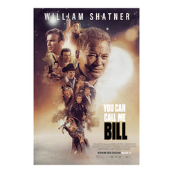 WILLIAM SHATNER: YOU CAN CALL ME BILL - Autographed 11" x 17" Paul Shipper Variant Mini Poster