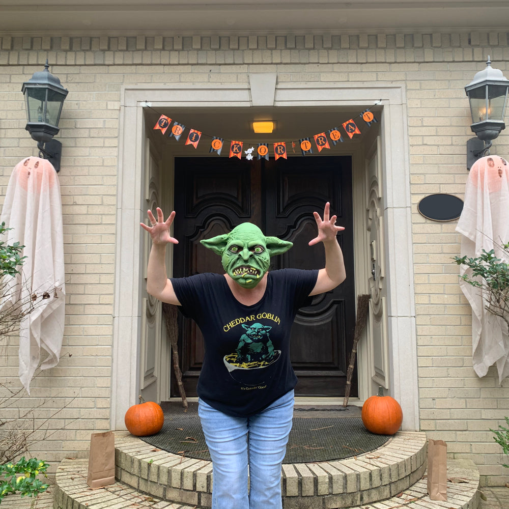 MANDY - Cheddar Goblin Halloween Mask