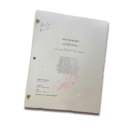 ARCHENEMY - Signed Screenplay (Adam Egypt Mortimer & Skylan Brooks)