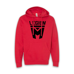 LEGION M - Black Shield Pullover Hoodies