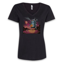 FANTASTIC FEST - 2022 Fest - Women's Relaxed V-Neck Tee