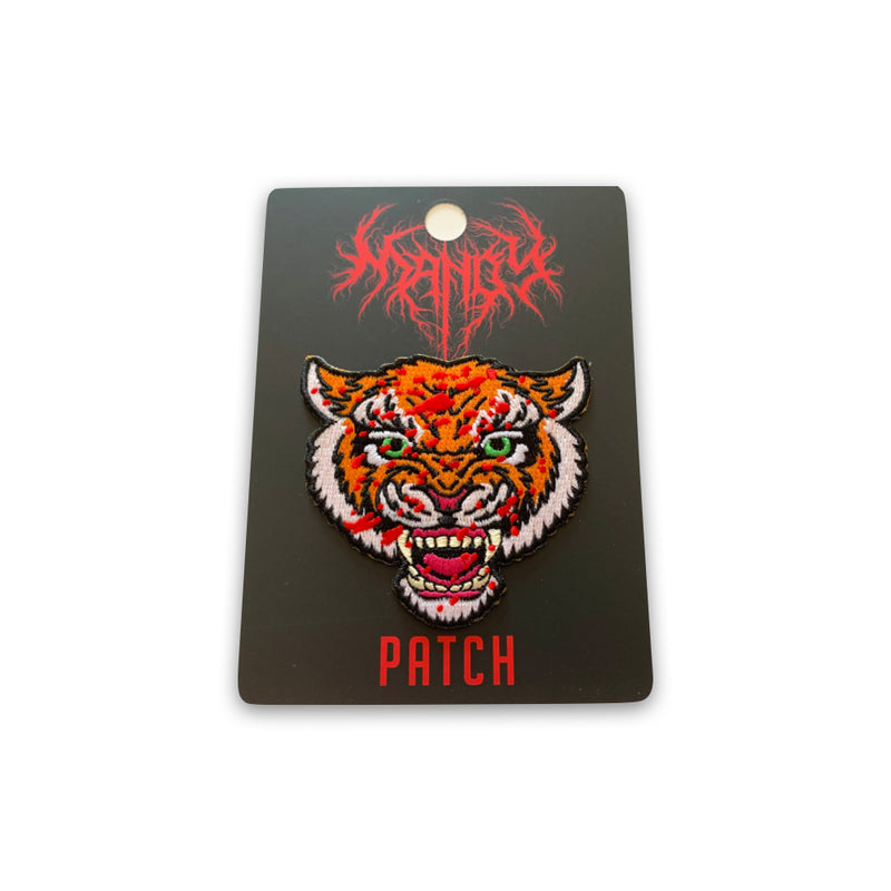 MANDY - Tiger Iron-On Patch (3" size)