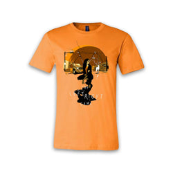 THE LEFT RIGHT GAME - Full Logo Supernatural Journey - Orange Tee