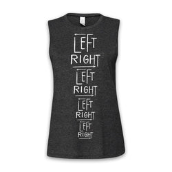 THE LEFT RIGHT GAME - Turns - Women's Muscle Tank