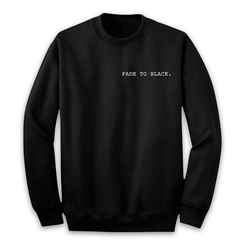AUTOFOCUS - Fade To Black Pullover Sweater