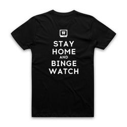 AUTOFOCUS - Stay Home And Binge Watch Tee