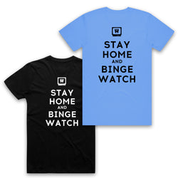 AUTOFOCUS - Stay Home And Binge Watch Tee