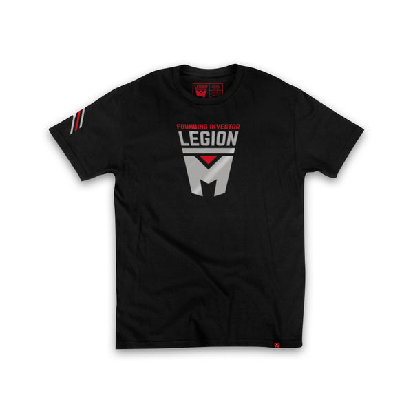 LEGION M - Founding Investor Platinum Edition - Black Tee