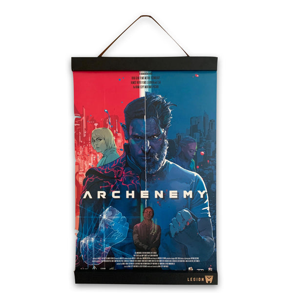 LEGION M - Hanging Poster Frame - 11 inch (FREE MINI POSTERS)