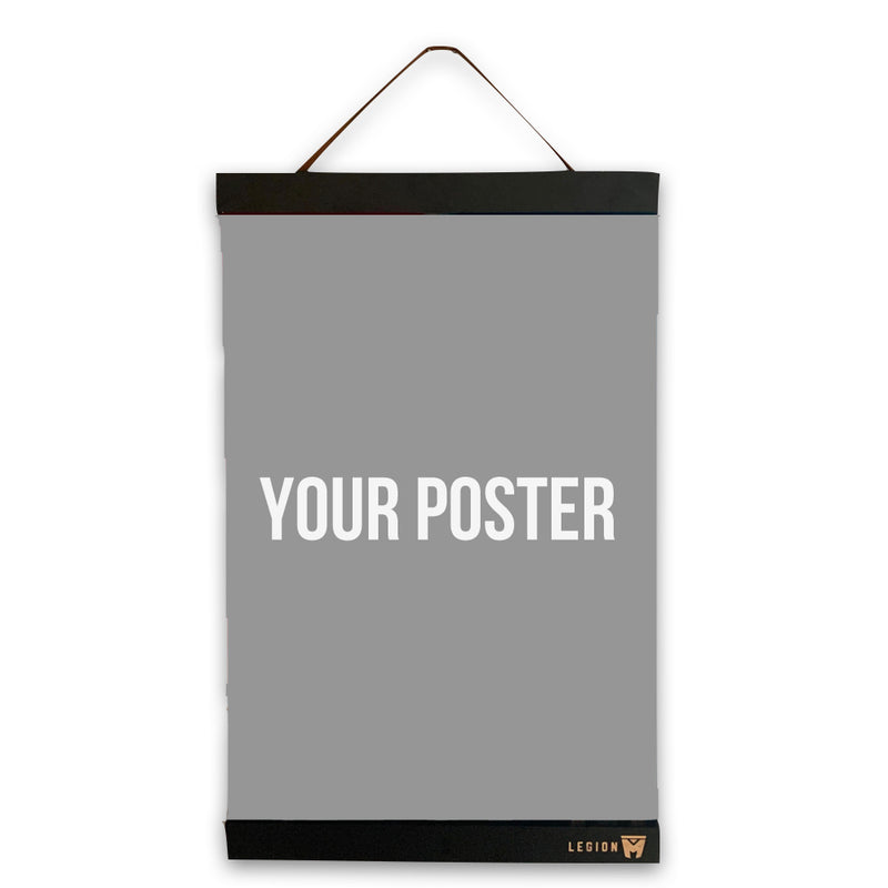 LEGION M - Hanging Poster Frame - 11 inch (FREE MINI POSTERS)