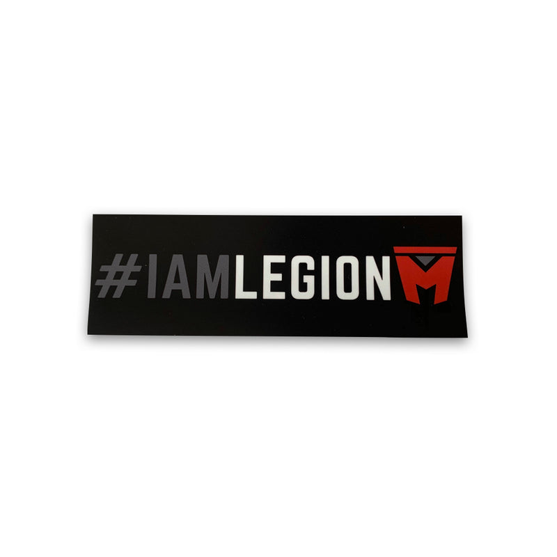 LEGION M - SWAG - #IAMLEGIONM Bumper Sticker