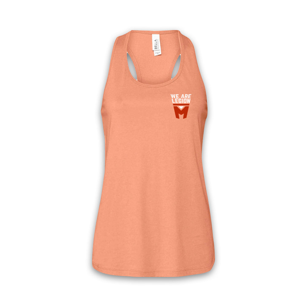 LEGION M - We Are Legion M Pocket Logo - Women's Racerback Tank