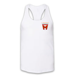 LEGION M PRIDE - Pocket Rainbow Outline - Women's Racerback Tank