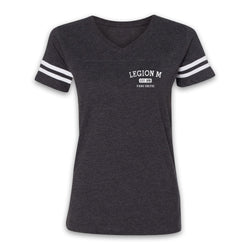 LEGION M - Fans Unite Varsity Womens V-Neck Jersey Tee