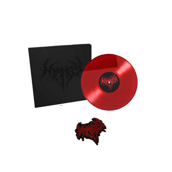 MANDY - Soundtrack Vinyl with Limited Edition Pin - Translucent Red Vinyl