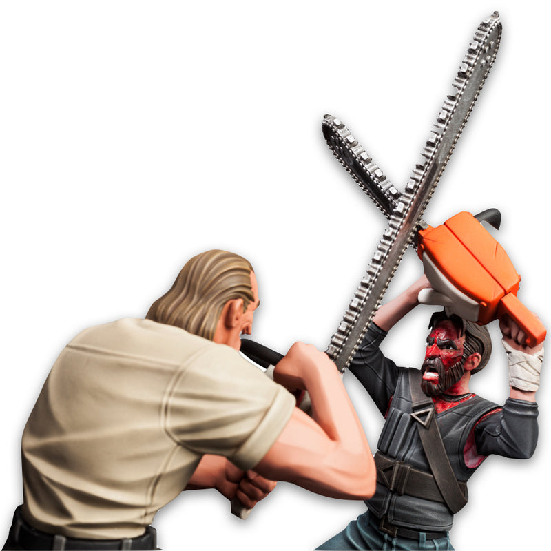 MANDY - Chainsaw Battle Scene Figure