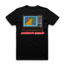 MANDY - Cheddar Goblin Retro TV Tee