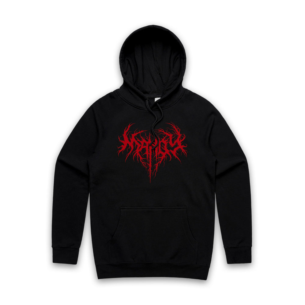 Vetements metal logo discount hoodie