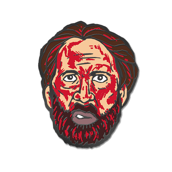 MANDY - Red Miller Bloody Head Pin