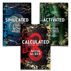CALCULATED (THREE BOOK SERIES) - Hardcovers Signed by Author Nova McBee
