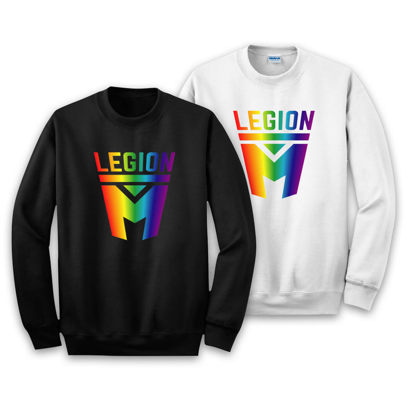 LEGION M PRIDE - Rainbow Fill Sweaters