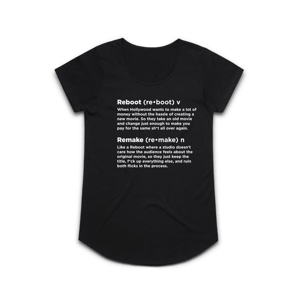 JAY & SILENT BOB REBOOT - Reboot vs Remake - Women's Dolman Tee