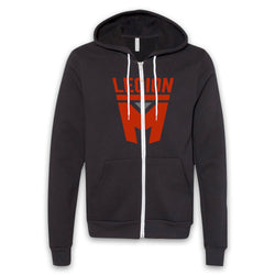 LEGION M - Red Shield Zip-Up Hoodie