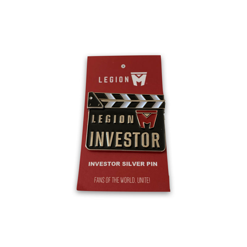 LEGION M - Round 5 Investor Pin - Silver Edition