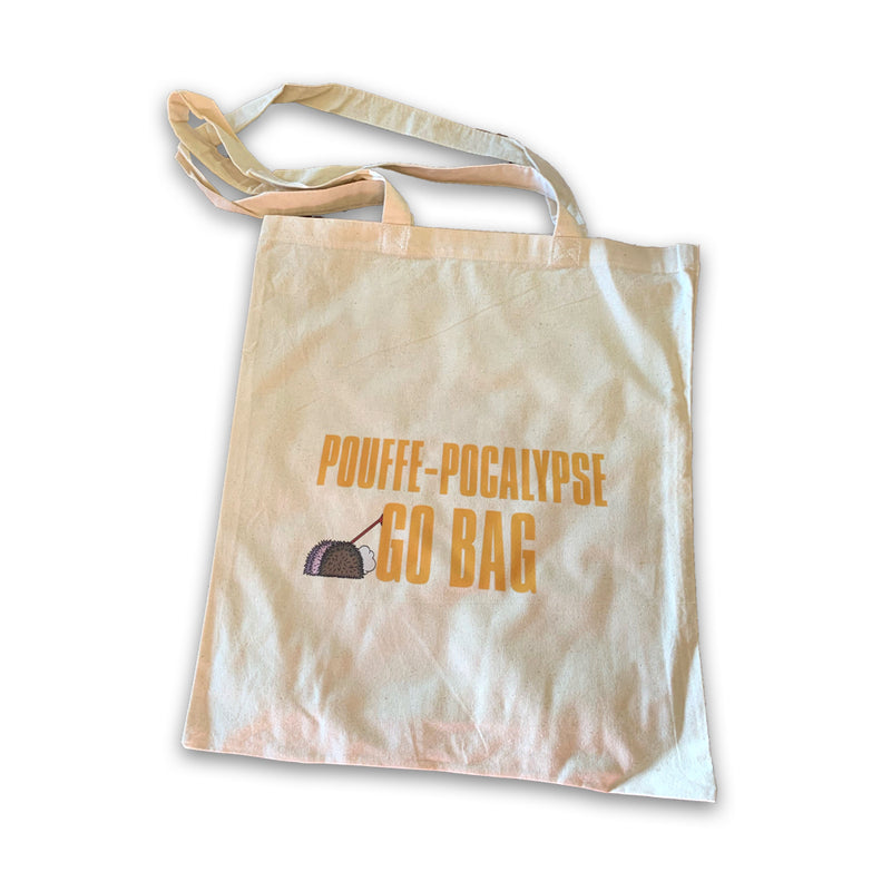 SAVE YOURSELVES! - Pouffe-Pocalypse Go Bag