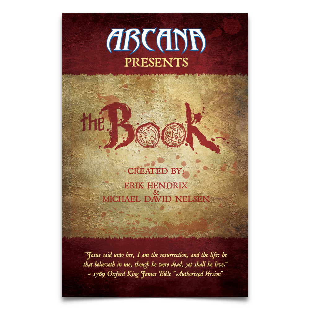 THE BOOK - Graphic Novel Paperback Signed by Author Erik Hendrix