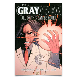 THE GRAY AREA - Trade Paperback Signed by Author Glen Brunswick